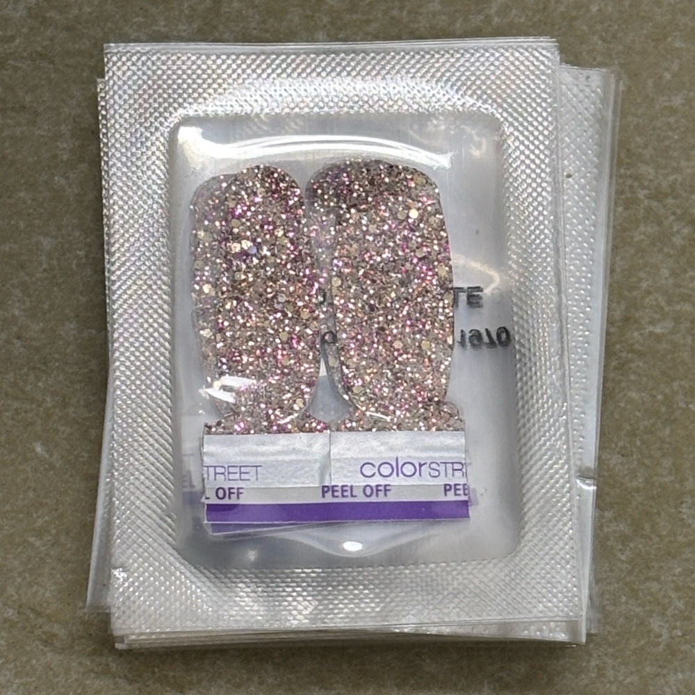 44 Color Street Tokyo Lights Glitter Nail Strips